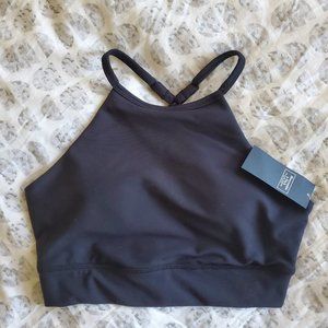 Abercrombie & Fitch Racer Back Active Top, Black, size Small